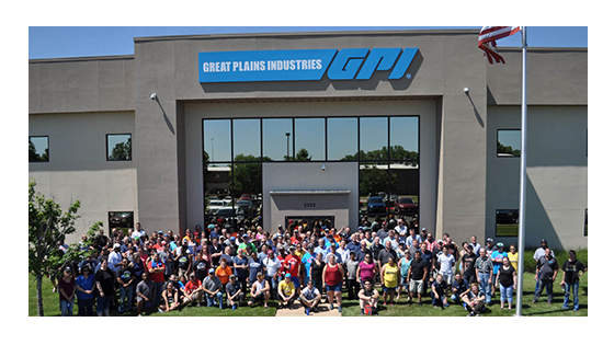 Team picture of the staff of Great Plains