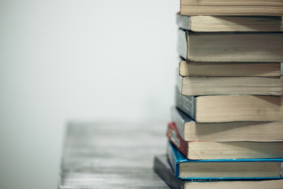 stack of books