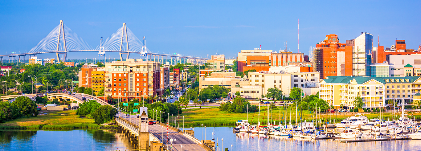 Charleston South Carolina Skyline