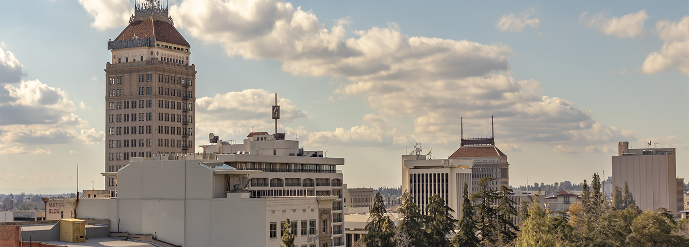 Fresno CA Skyline