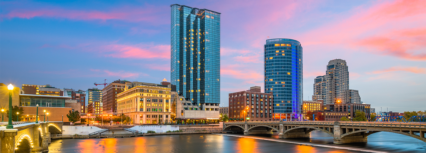 Grand Rapids MI Skyline