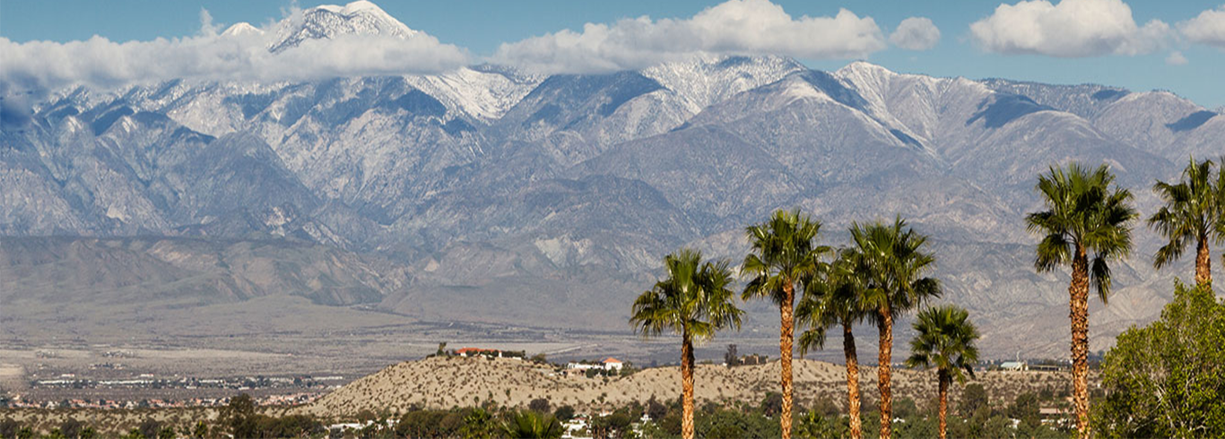 Indio CA Skyline