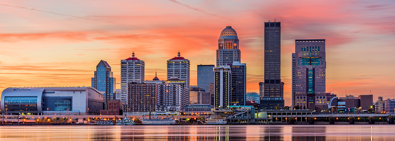 Louisville Kentucky Skyline