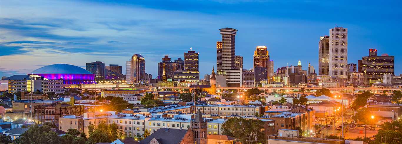 New Orleans, Louisiana Skyline