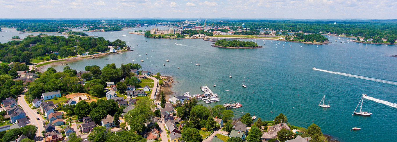 Portsmouth New Hampshire Skyline