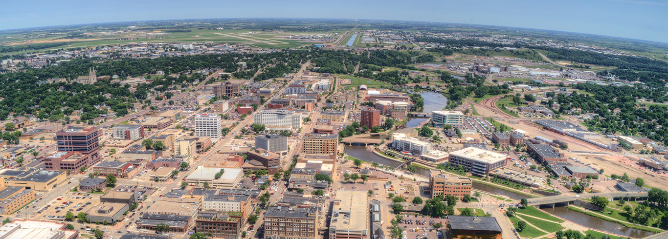 Sioux Falls South Dakota Skyline