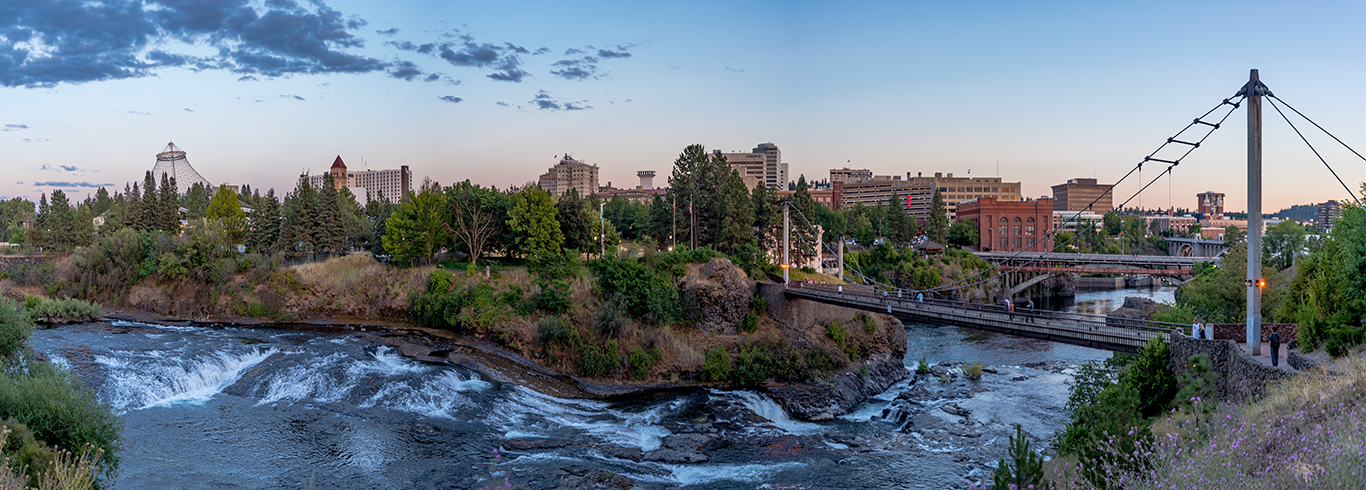 Spokane Washington Skyline