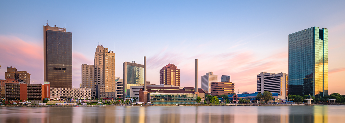 Toledo Ohio Skyline