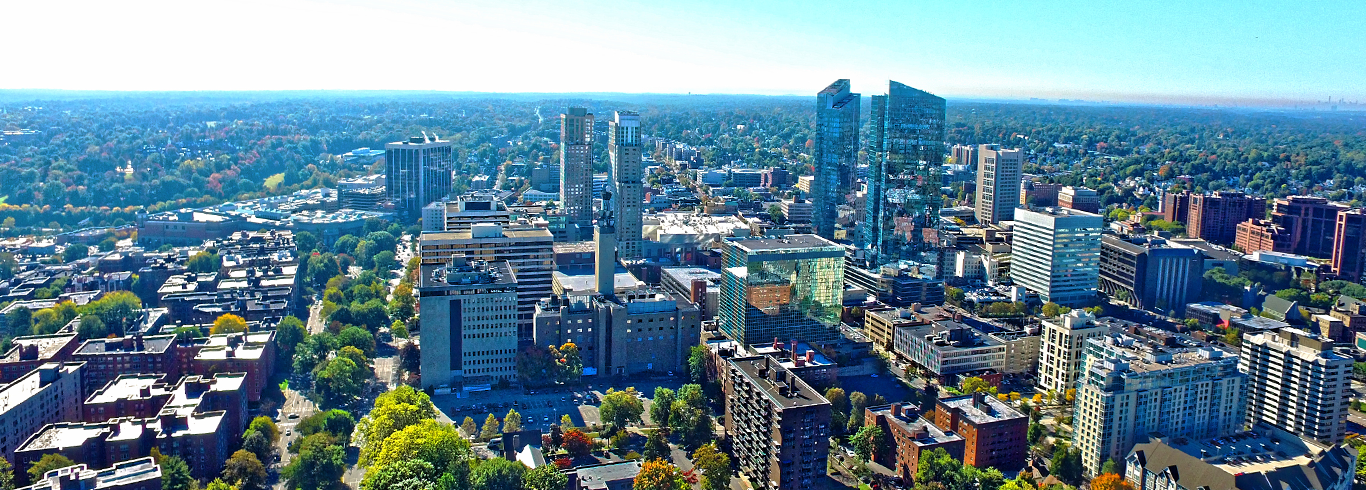 White Plains New York Skyline