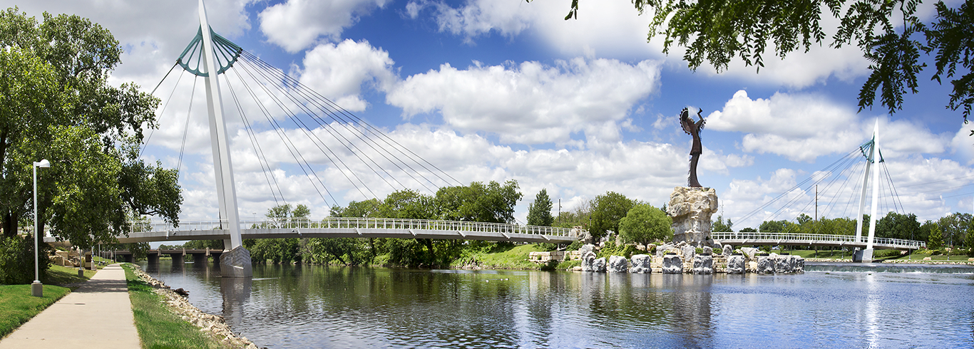 Wichita Kansas Skyline