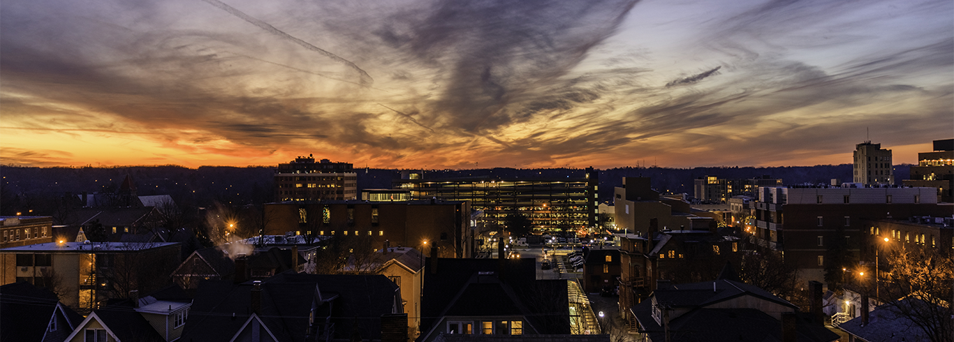 Ypsilanti Michigan Skyline