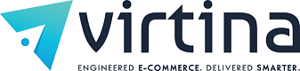 Virtina Company Logo for the eCommerce BSP Back-End Technology Section