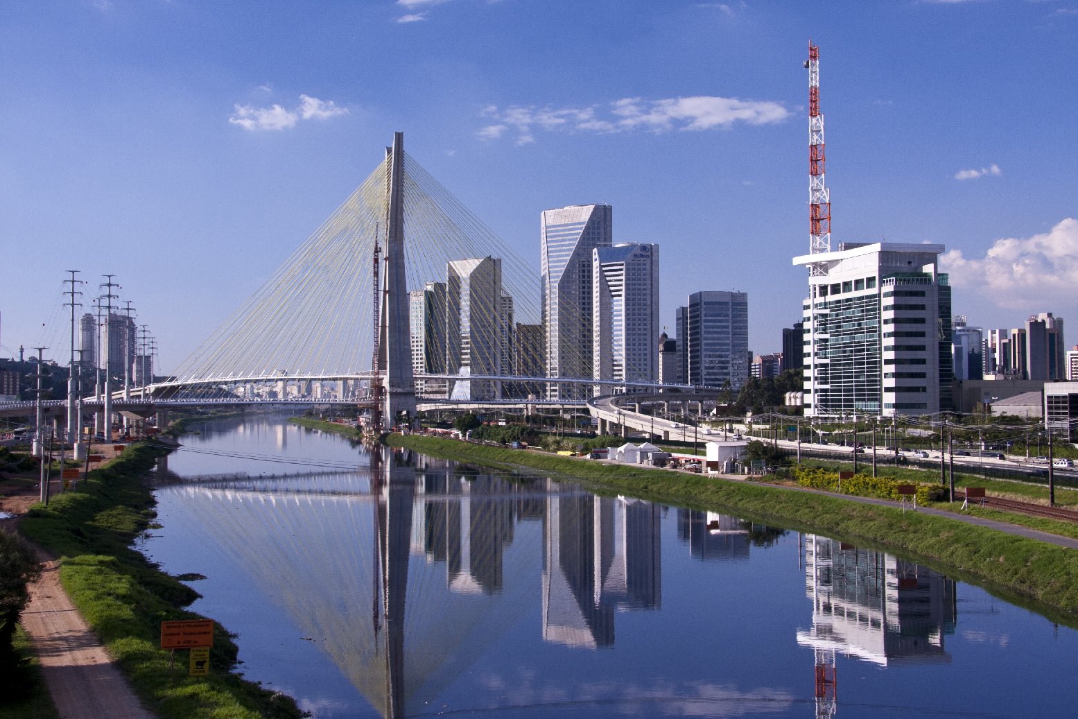 Brazil - Sao Paulo city - Marginal Pinheiros