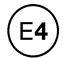 e4 circle mark for vehicle lights