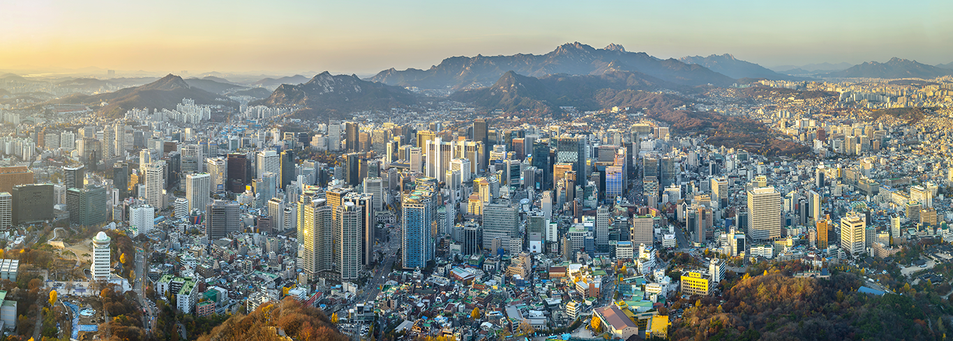 South Korea Seoul Skyline