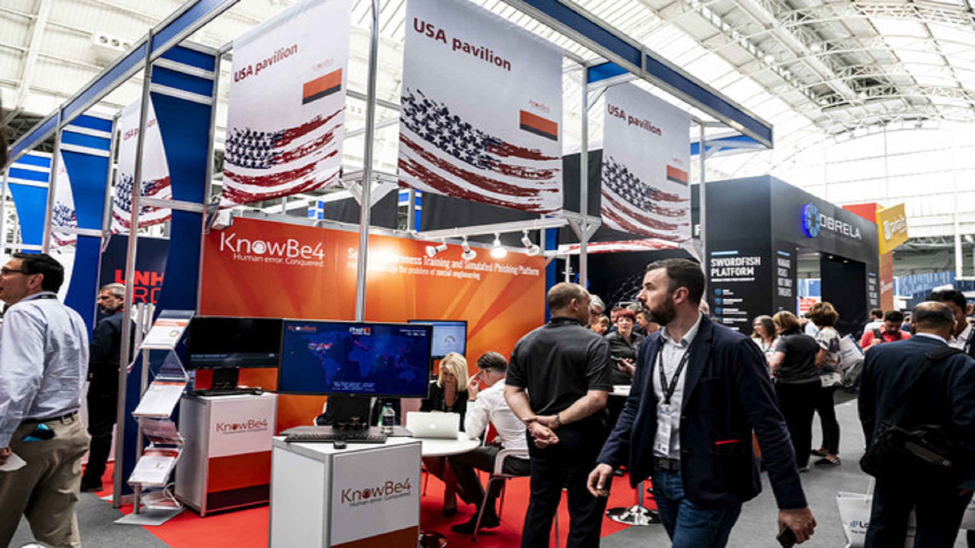 US pavilion at infosecuirty in eruope 2019