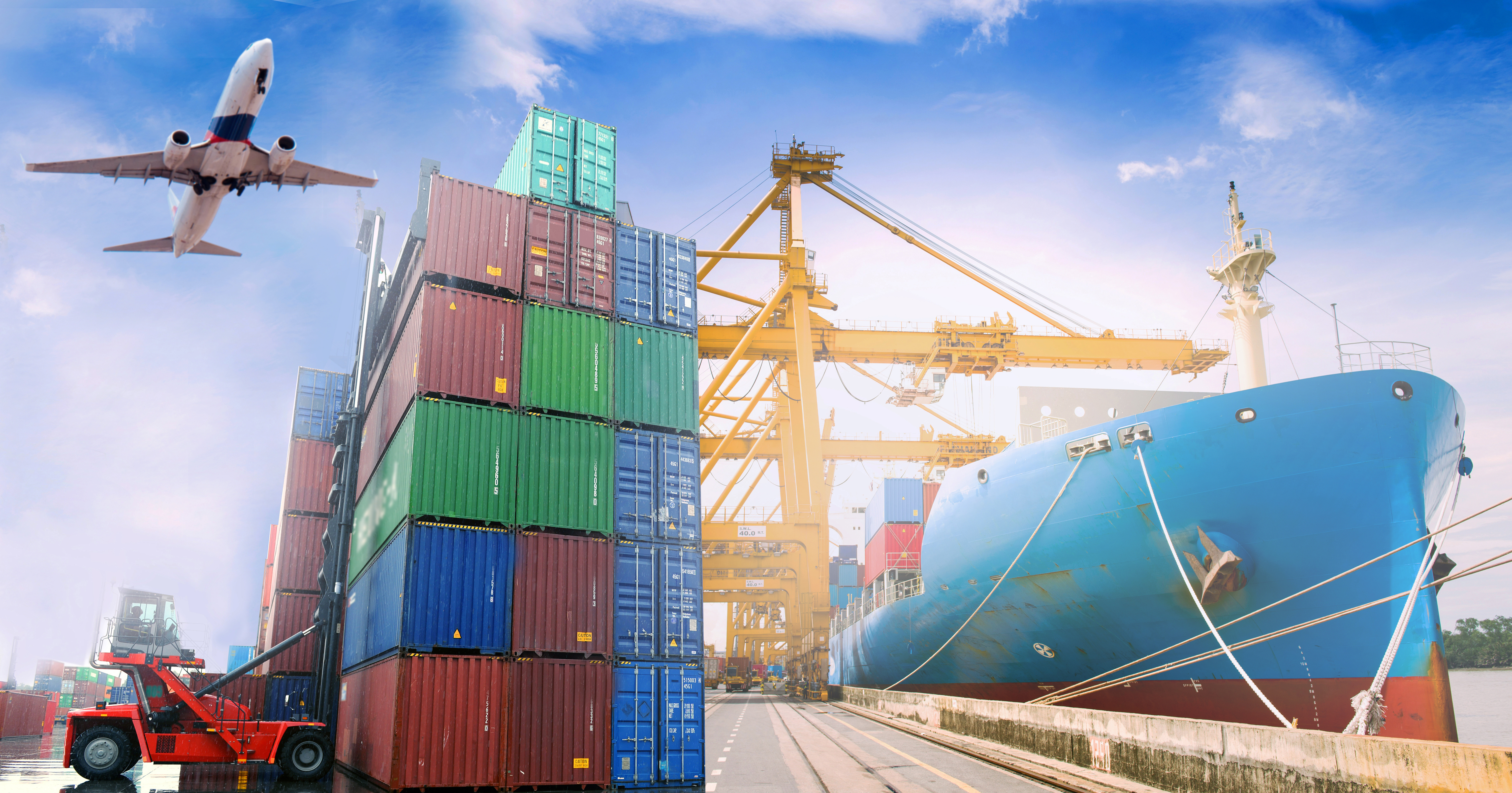 Modes of transportation for shipping