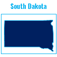 Outline of South Dakota. 
