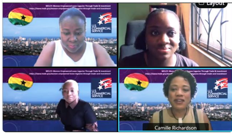 DAS Richardson Speaks with Ghanaian Female Entrepreneurs