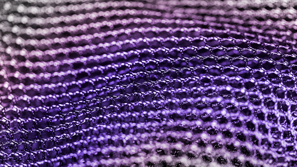 close up image of purple textile