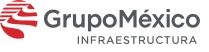 White and red logo