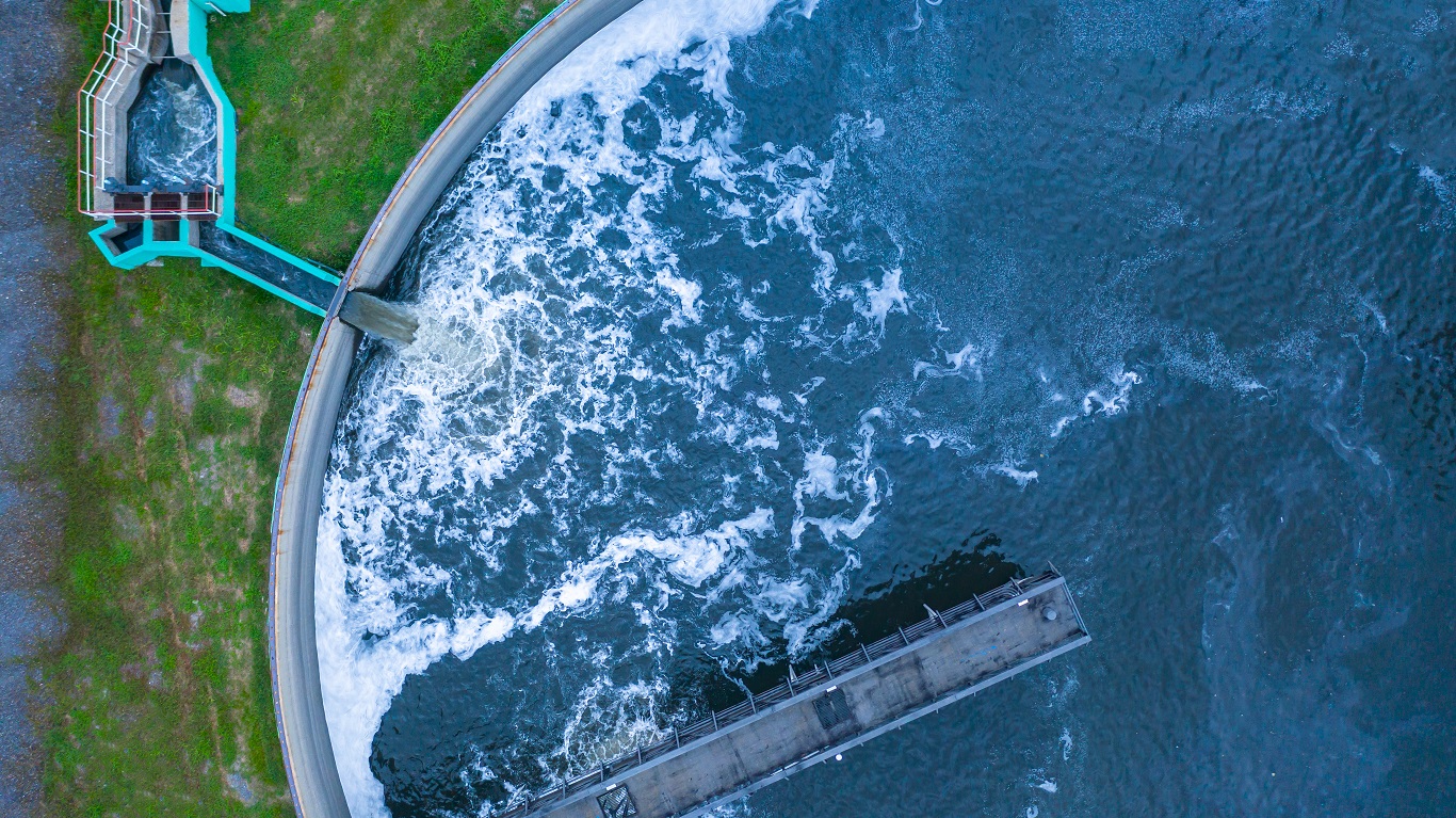 Image of water treatment plant