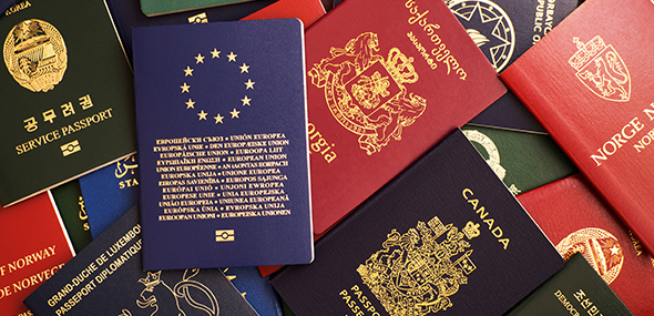 passported used for global travel and tourism industry