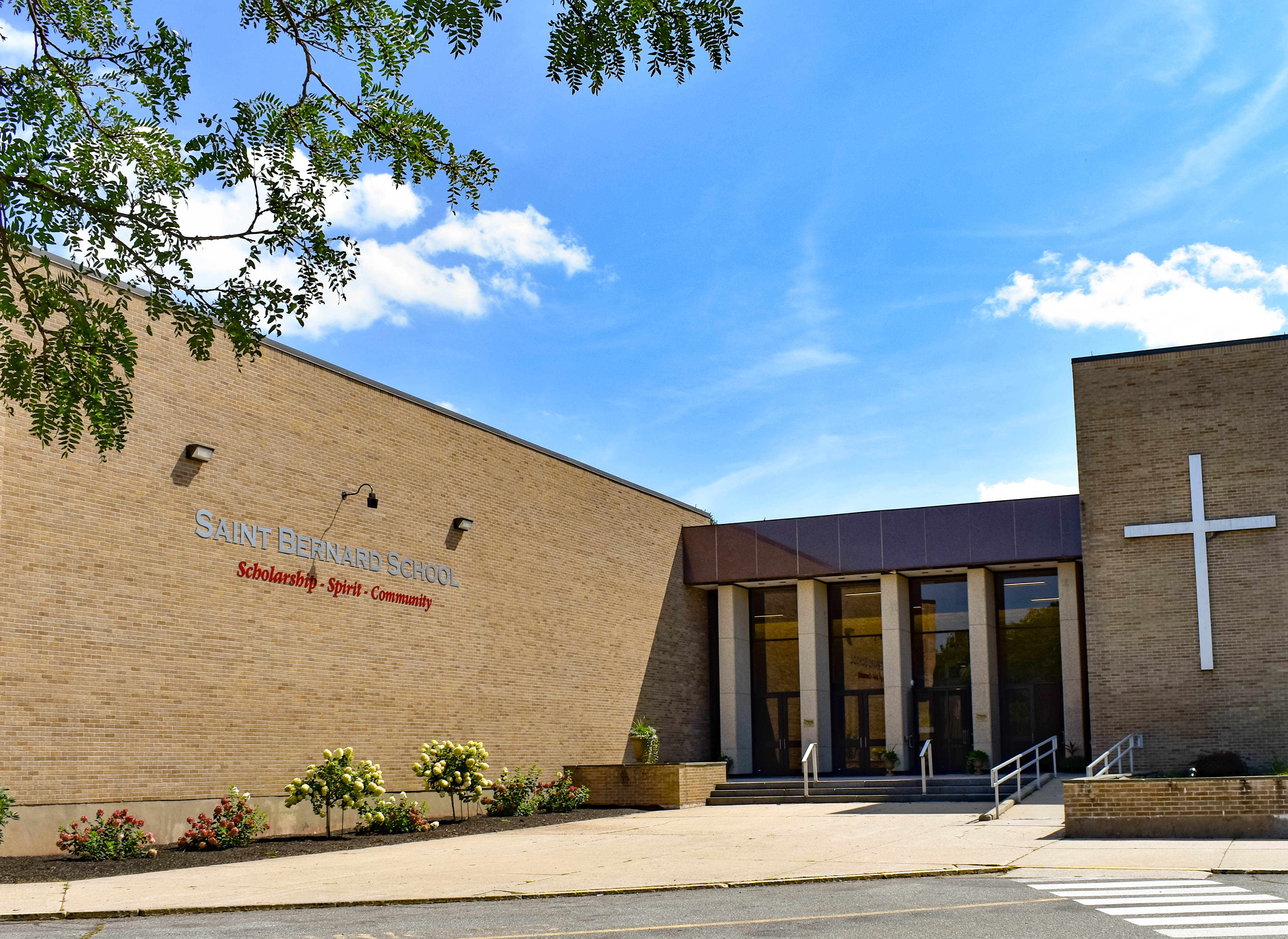 Saint Bernard School Front of School