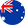 circle icon of australia flag