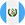 circle icon of guatemala flag