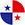 circle icon of panama flag