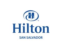 Image of Hilton San Salvador logo in color blue