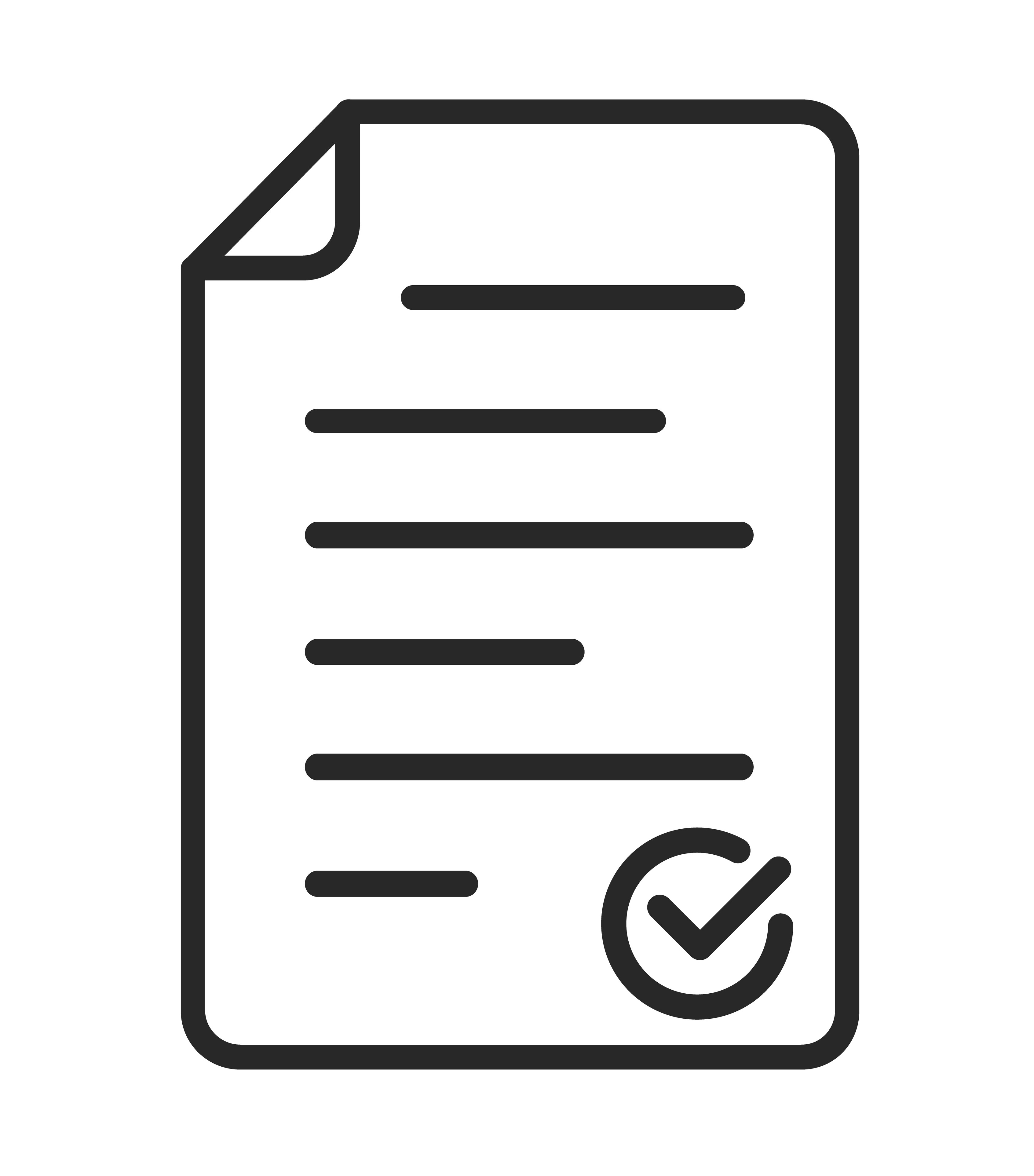 A document being approved