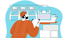 Exporting illustration.