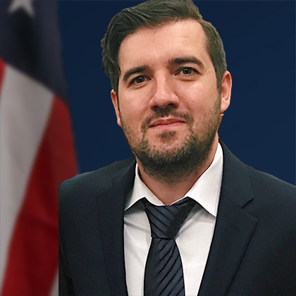 Headshot of Cameron Small