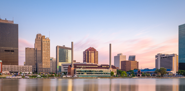 Toledo Ohio Skyline