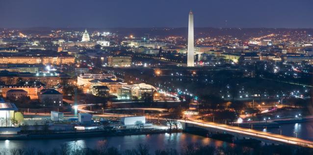 Arial Image of Washington, DC.