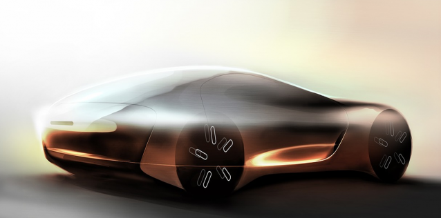 sports car with smart IT