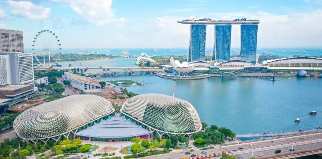 Singapore's architecture is very unique