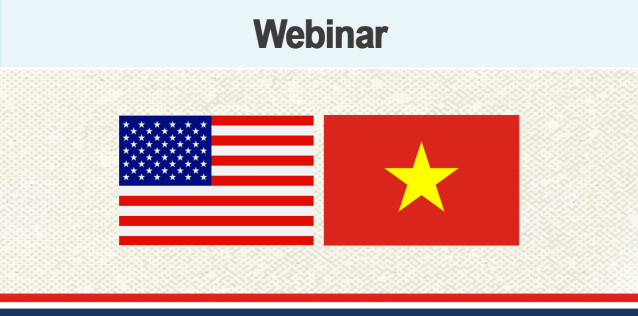 US Vietnam defense webinar banner