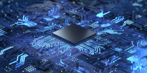 Semiconductor technology in blue