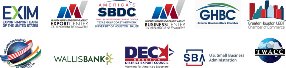 Sponsor Logos for Building Bridges Houston Program