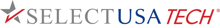 SelectUSA Star with words "SelectUSA Tech" to the right.