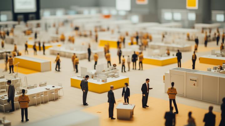 Trade shows can be large events, make sure you plan your expenses.
