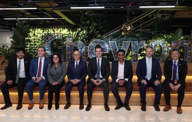 ITA Delegation Meets with Chevron in Bangalore