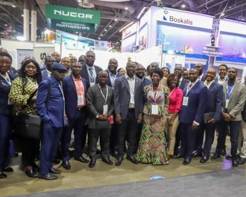 Ghana's delegation to the Offshore Technology Conference in Houston 2022
