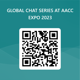 QR Code for Global Chat Series at AACC 2023
