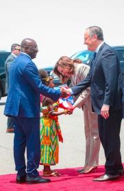 Vice President Harris Arrival in Accra 