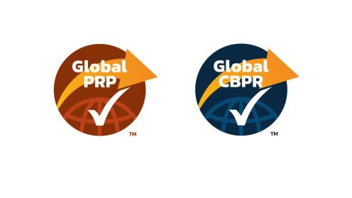 An image of two certification marks. 